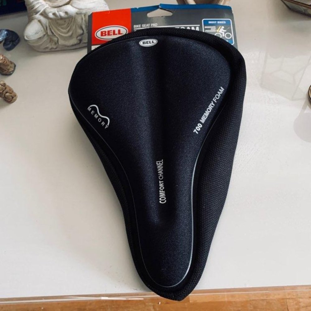 Bell Sports  Memory Foam Bike Seat Pad, Black